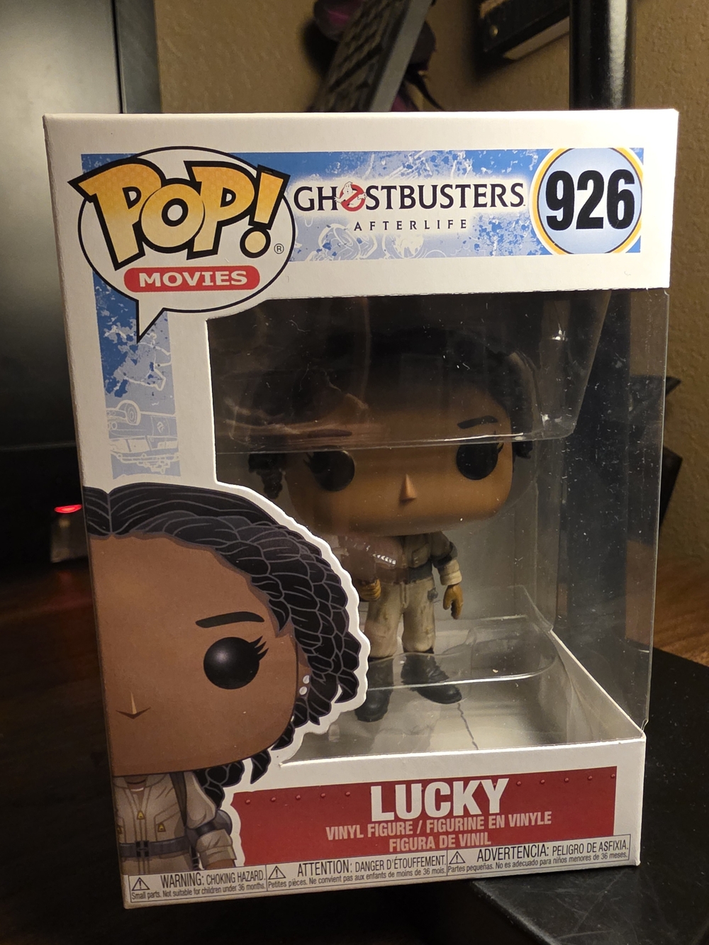 Funko Pop! Movies Ghostbusters Afterlife "Lucky" Vinyl Figure - White